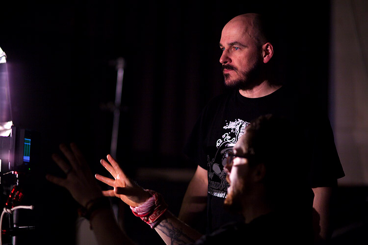 Once Bitten... director Pete Tomkies on directing the music video Aelia Laelia for Christopher James Chaplin.