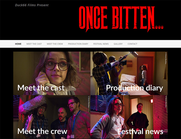 The new Once Bitten... website is live!