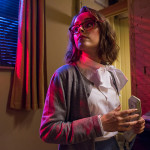 Lauren Ashley Carter as Martha Swales on the Once Bitten… set